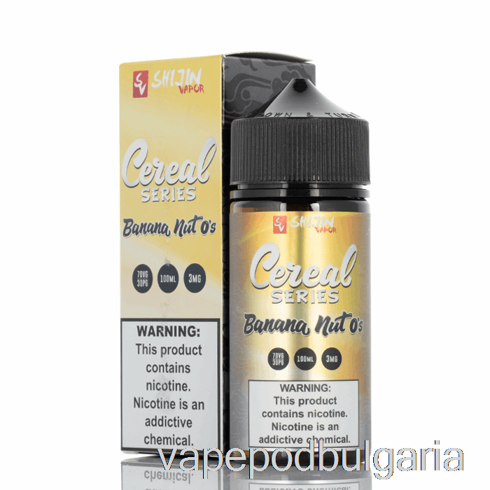 Vape Течности Banana Nut O's - Cereal Series - Shijin Vapor - 100ml 0mg